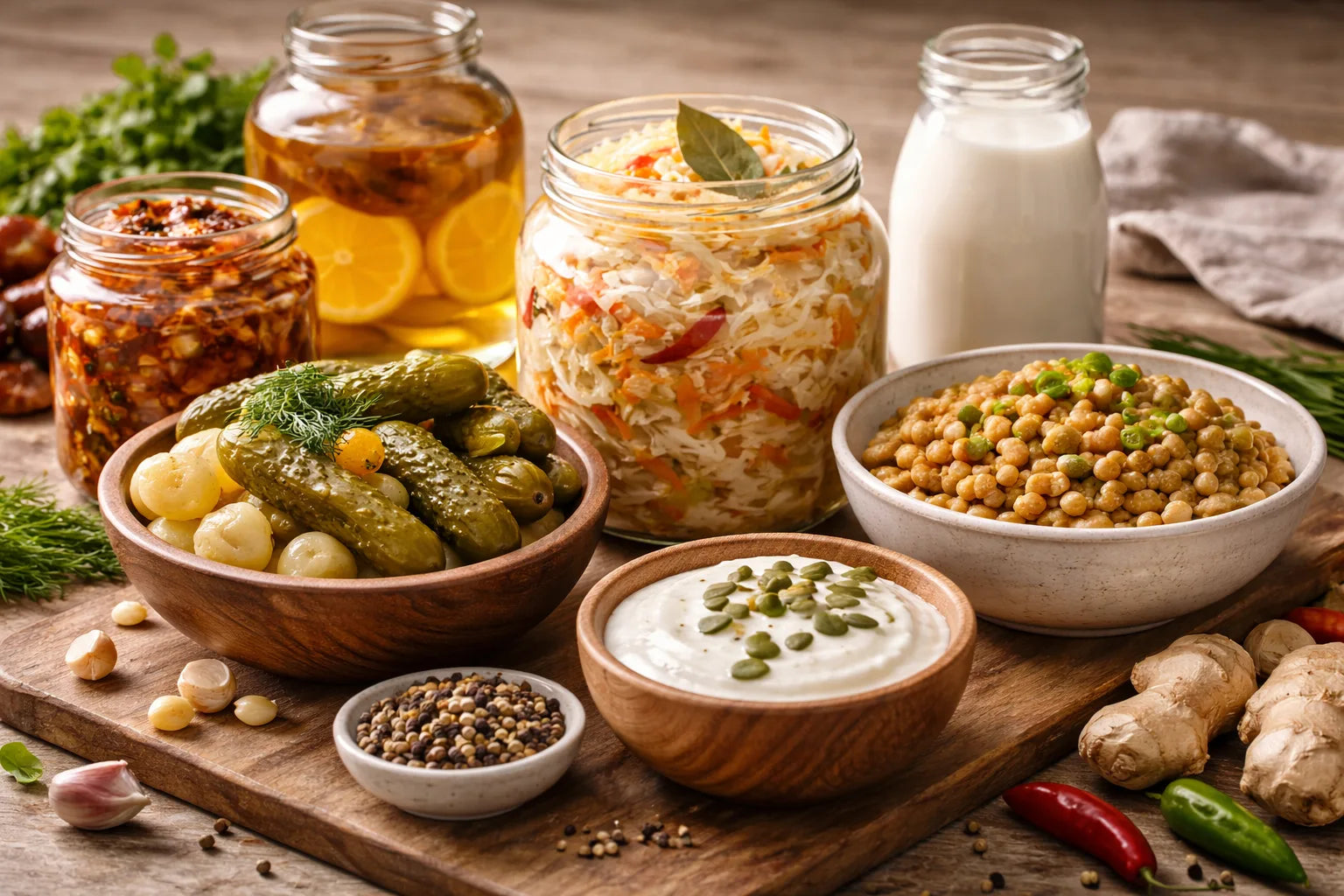 Fermentierte Lebensmittel: Tradition trifft Moderne
