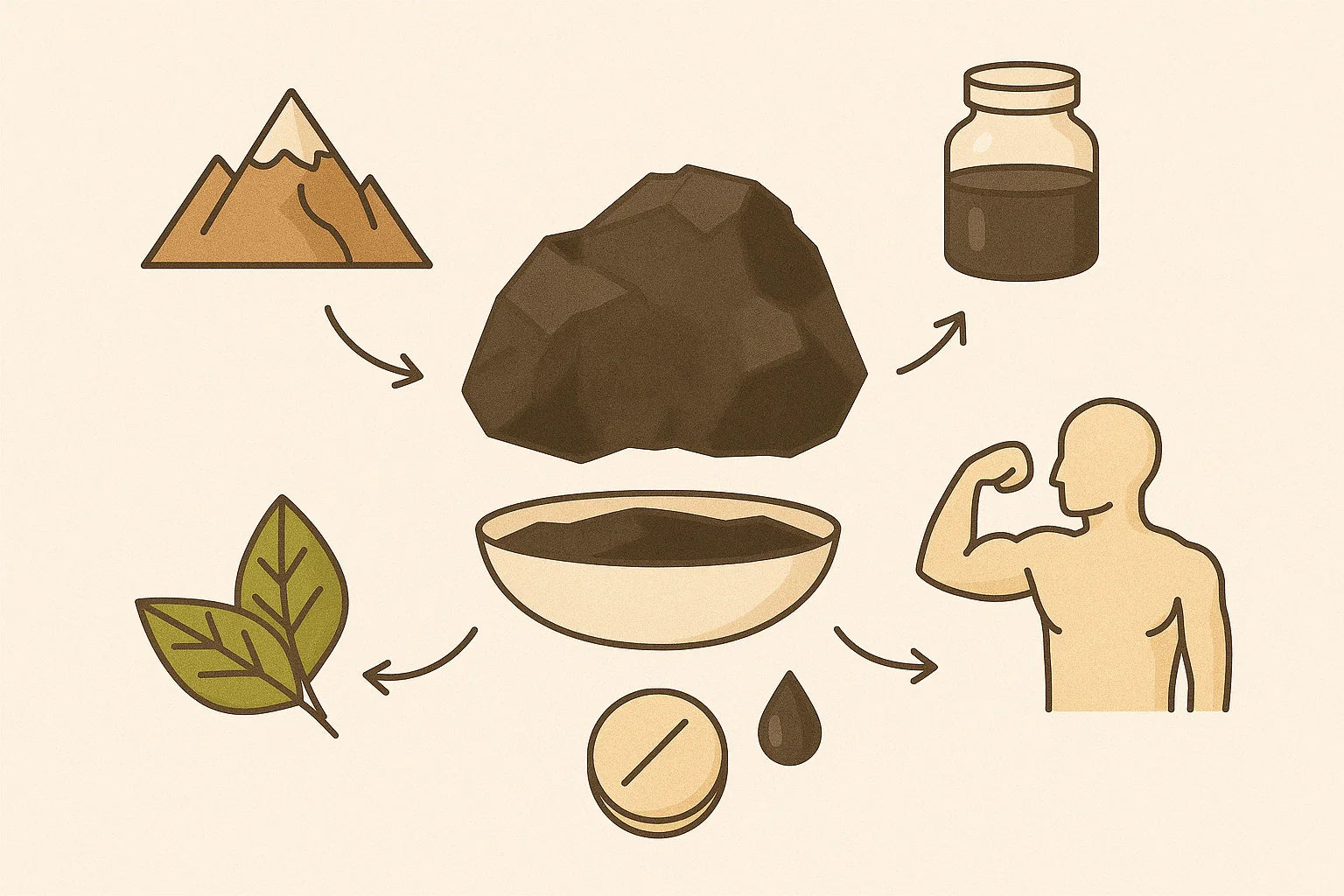 5 Dinge, die du über Shilajit wissen solltest