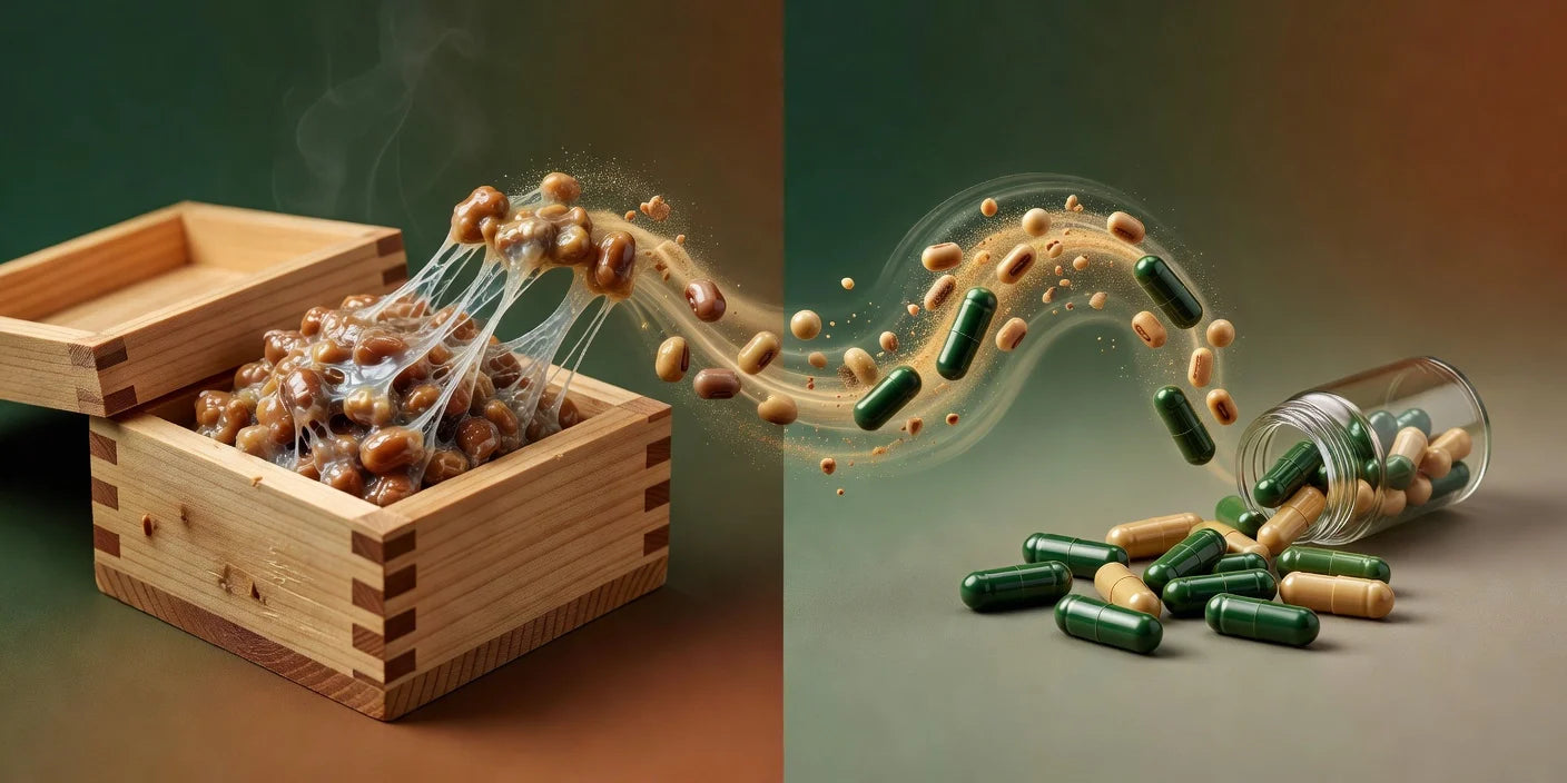 Nattokinase Herstellung – Vom Natto zur Kapsel erklärt