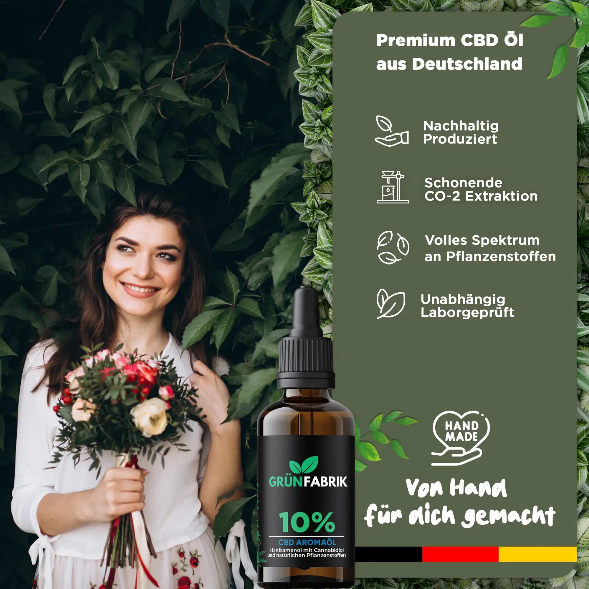 10% CBD Öl Vollspektrum | Grünfabrik