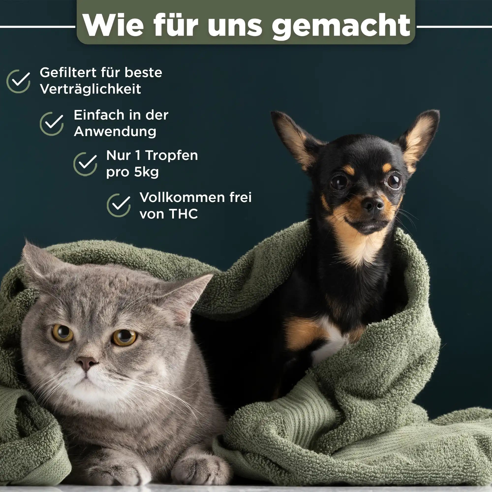 30% CBD Öl für Hunde & Katzen