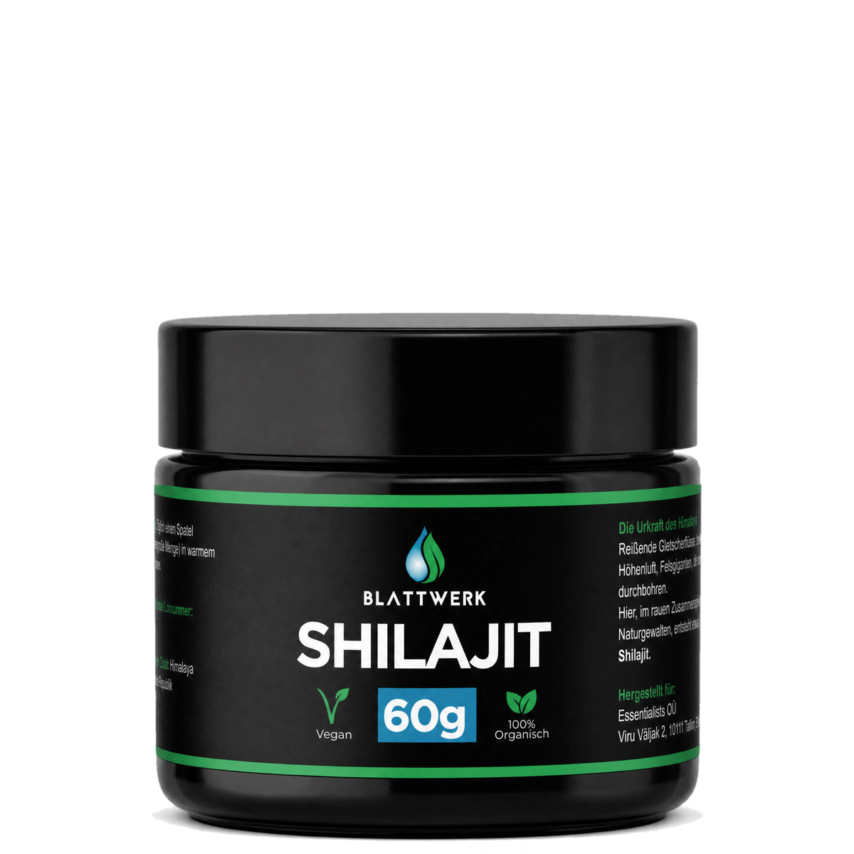 Shilajit Harz | 600mg pro Tagesdosis | 60g